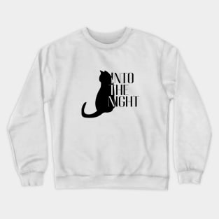 Moonlit Panther Crewneck Sweatshirt